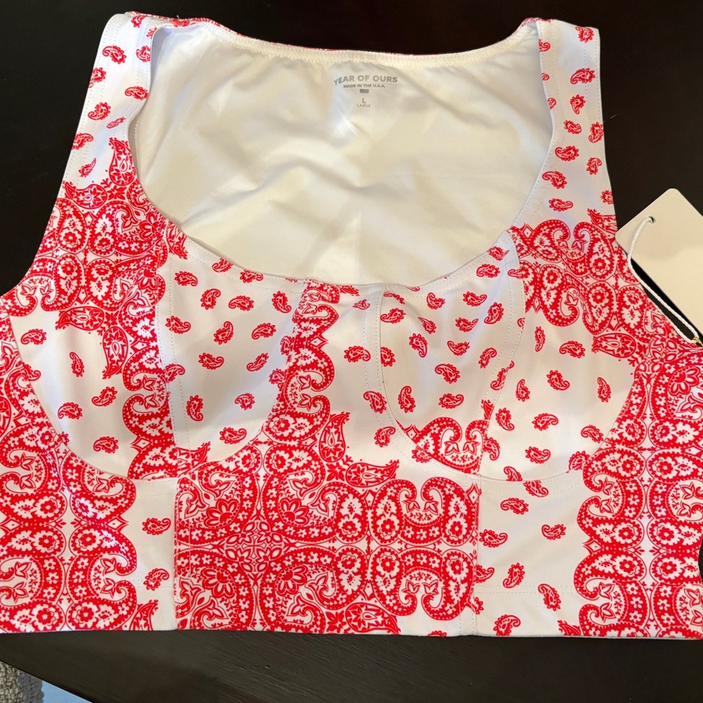 Year of Ours Bandana Workout Women's Top